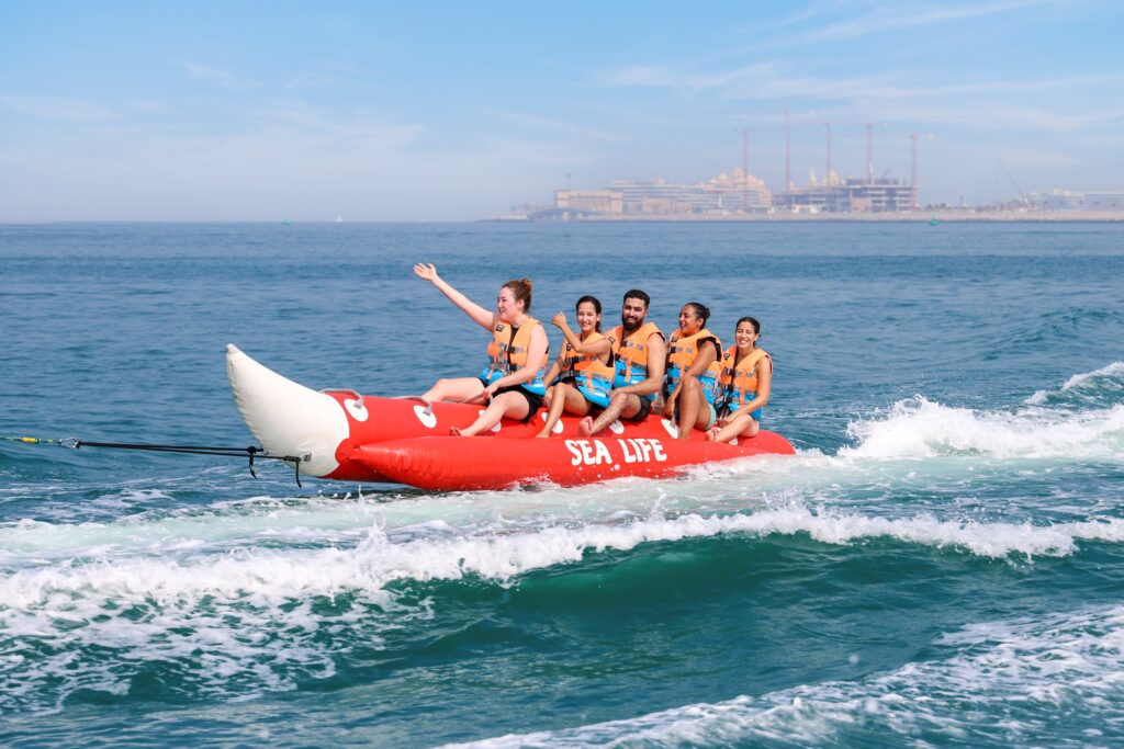 Banana Boat Ride In Dubai