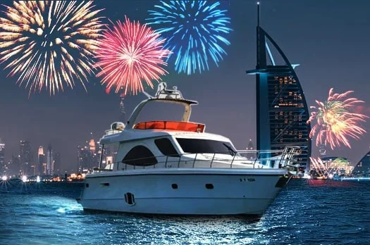 New Year Yacht Party Dubai