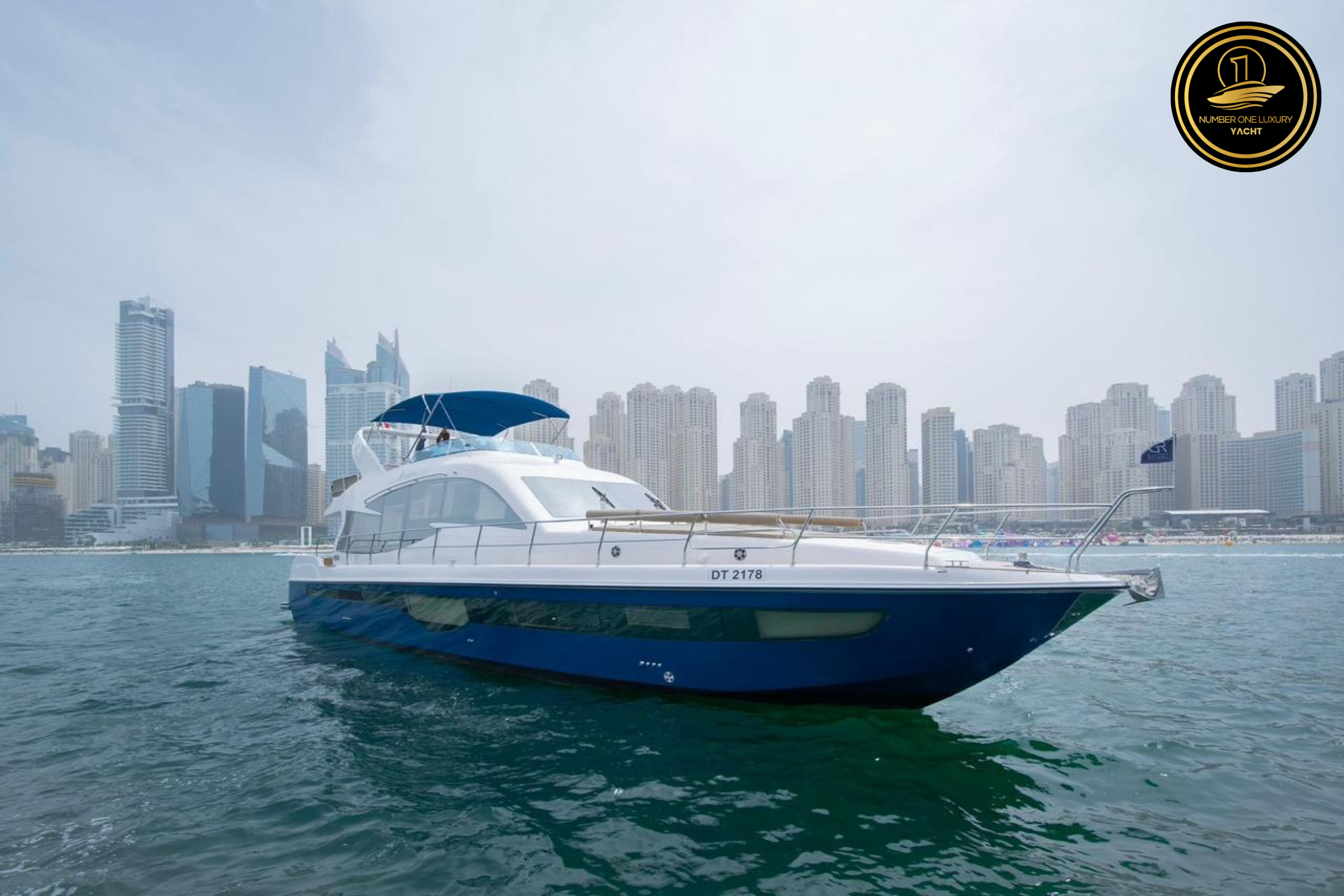 No.1 YACHT BLUE GHOST - Dubai Boat Rental