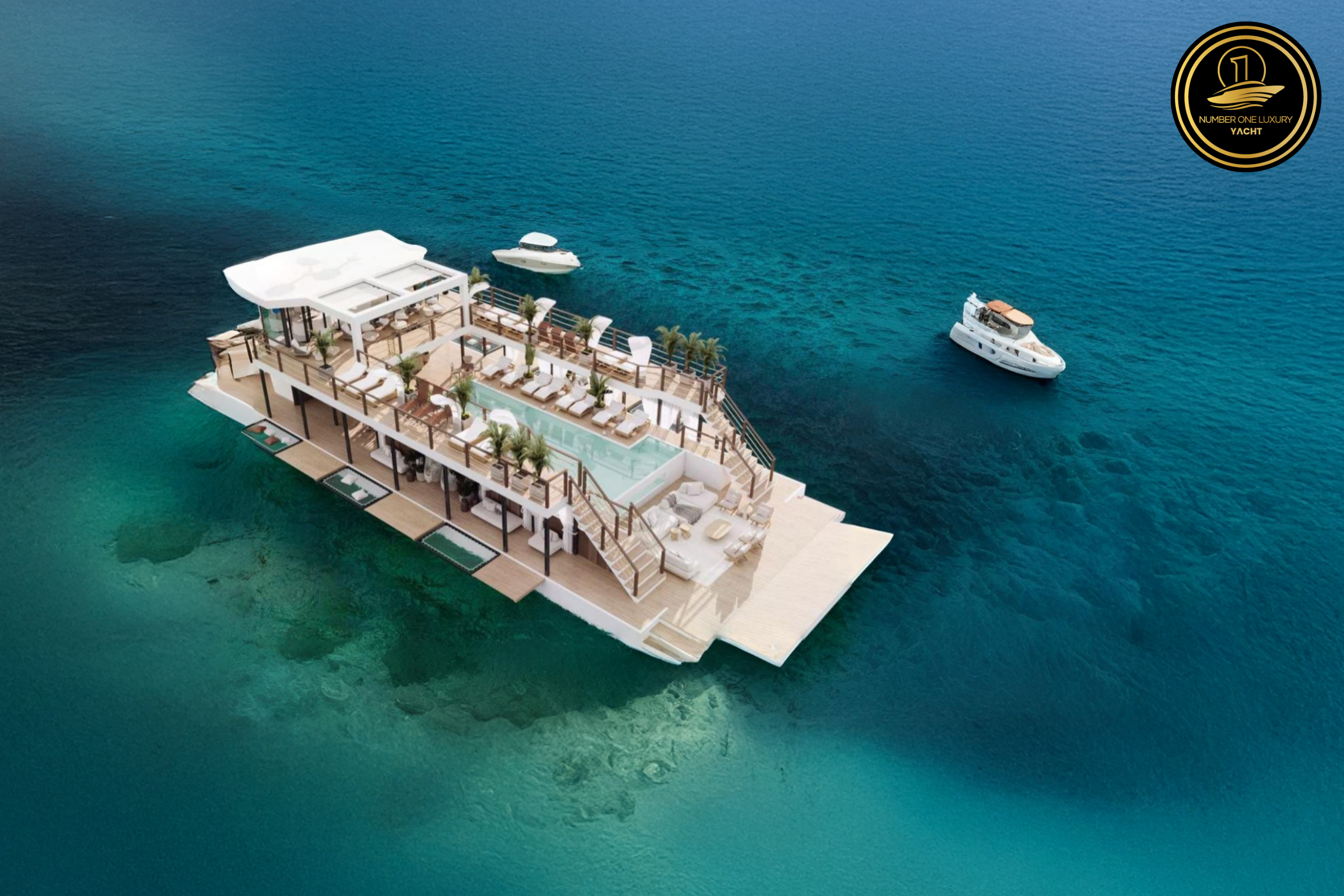 No.1 Yacht FLOATING BEACH CLUB