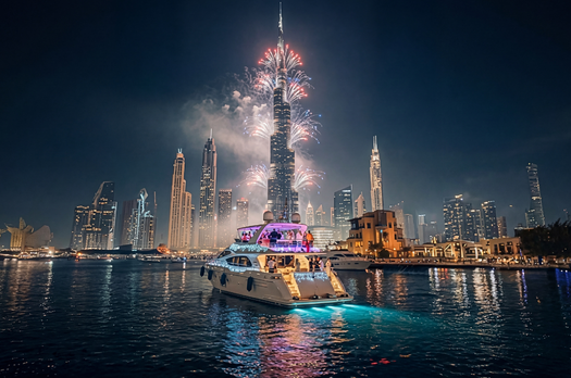 Rent a Yacht for New Years Eve Dubai